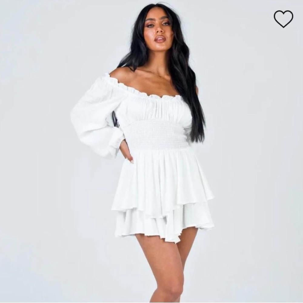NWT Princess Polly White Romper